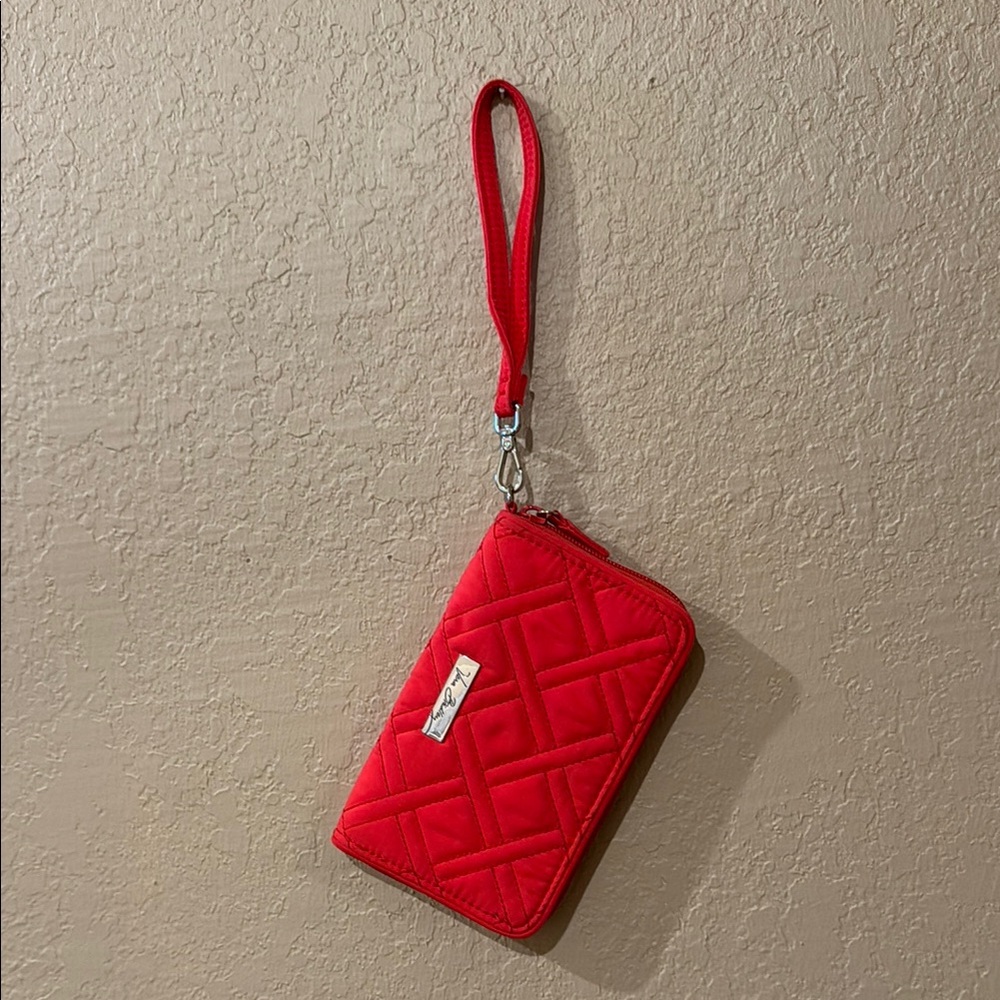 Vera Bradley Red Wristlet Wallet